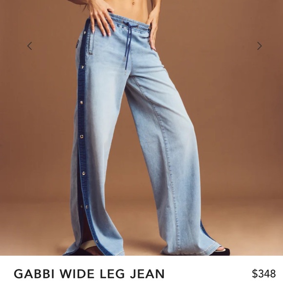 SER.O.YA Denim - SER.O.YA Gabbi Wide Leg Light Blue Jeans